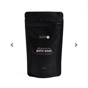 Glow organics bath soak & sleep mask